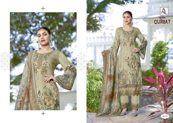 Alok Qurbat Designer Cotton Embroidery Pakistani Printed Dress Materials 